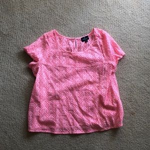 American eagle pink blouse